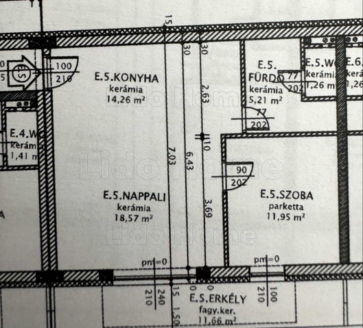 Eladó téglalakás, Jánossomorján 50.23 M Ft, 2 szobás