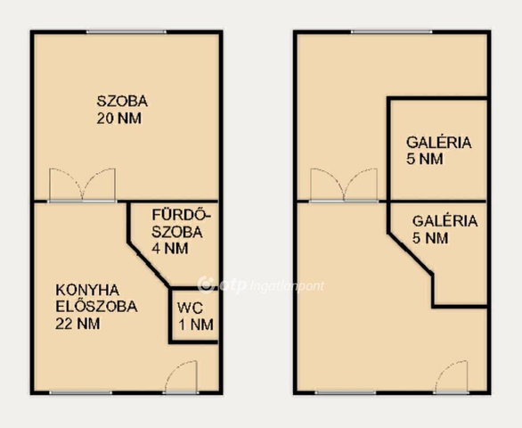 Eladó téglalakás, Budapesten, I. kerületben 84.9 M Ft, 1 szobás