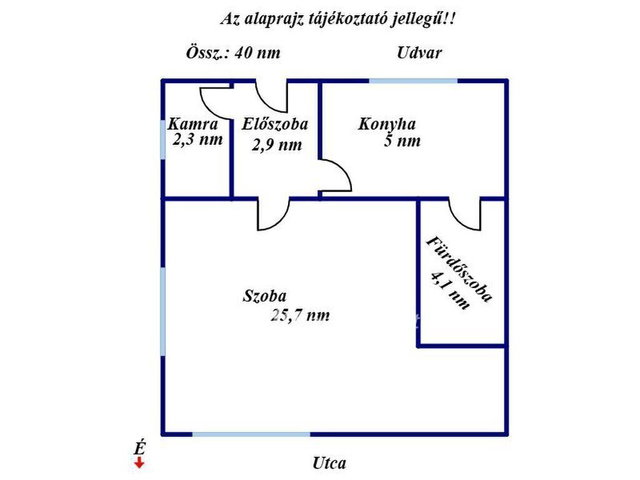 Eladó sorház, Kisújszálláson 11 M Ft, 1 szobás