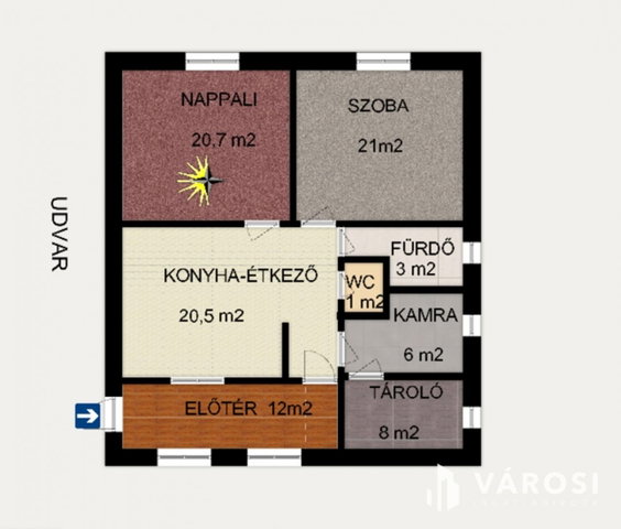 Eladó családi ház, Sándorfalván 69.5 M Ft, 4 szobás