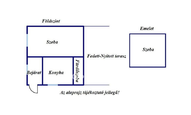 Eladó családi ház, Zsombón 26.9 M Ft, 2 szobás