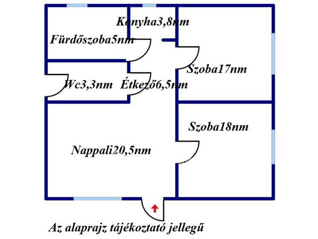 Eladó családi ház, Hajdúszoboszlón 59 M Ft, 2 szobás