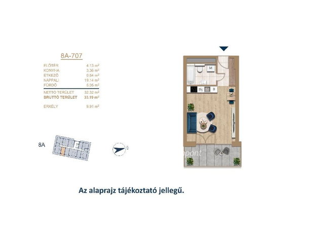 Eladó téglalakás, Budapesten, III. kerületben 73.5 M Ft