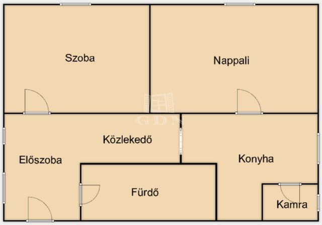 Eladó téglalakás, Balatonfűzfőn 41.9 M Ft, 2 szobás
