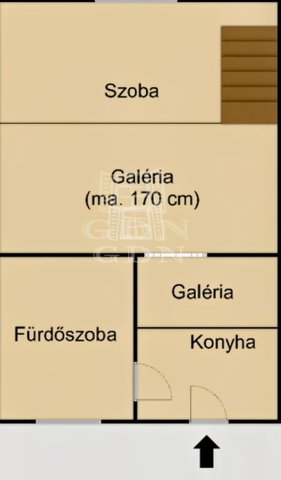 Eladó téglalakás, Budapesten, VIII. kerületben 46.9 M Ft