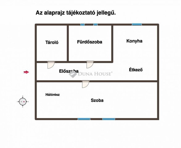 Eladó téglalakás, Budapesten, XIII. kerületben 59.9 M Ft
