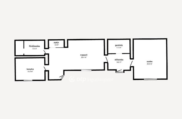 Eladó családi ház, Gávavencsellőn 17.5 M Ft, 2 szobás