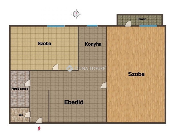 Eladó panellakás, Budapesten, III. kerületben 75 M Ft, 2 szobás