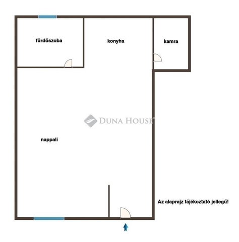 Eladó téglalakás, Vecsésen 40 M Ft, 1 szobás