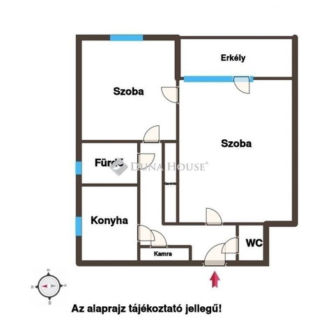Eladó téglalakás, Budapesten, XX. kerületben 53.9 M Ft, 2 szobás