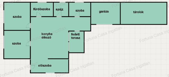 Eladó családi ház, Kecskeméten 79.9 M Ft, 3 szobás