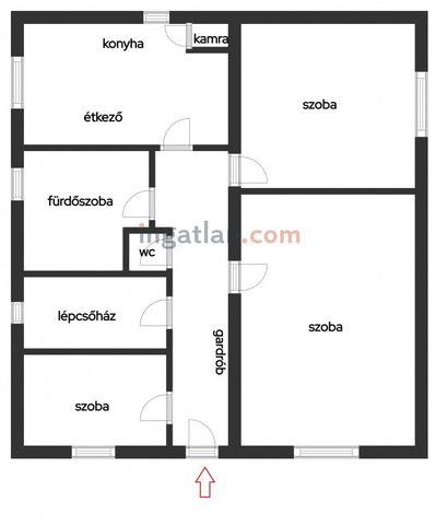 Eladó családi ház, Csömörön, Major úton 120 M Ft, 4+2 szobás