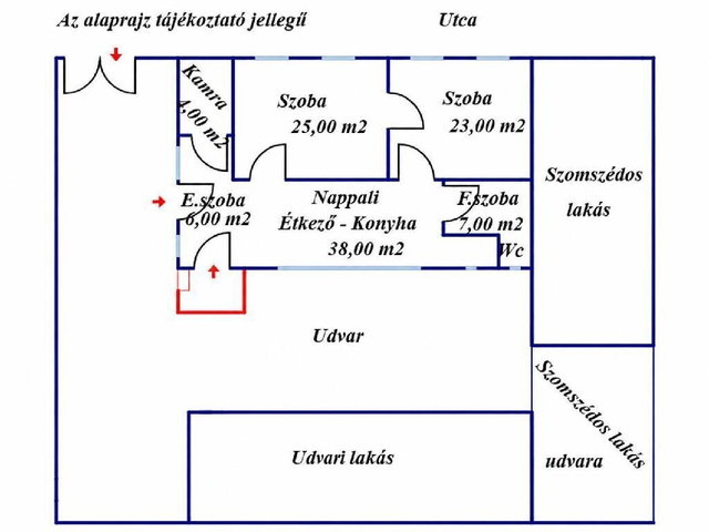 Eladó téglalakás, Békéscsabán 39.5 M Ft, 2 szobás