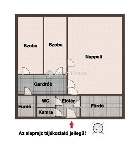 Eladó téglalakás, Budapesten, IV. kerületben 63.3 M Ft, 3 szobás