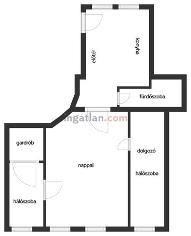 Kiadó téglalakás, albérlet, V. kerületben, Molnár utcában