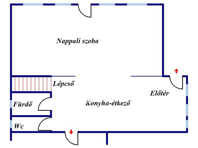 Eladó családi ház, Békéscsabán 80 M Ft, 4+1 szobás