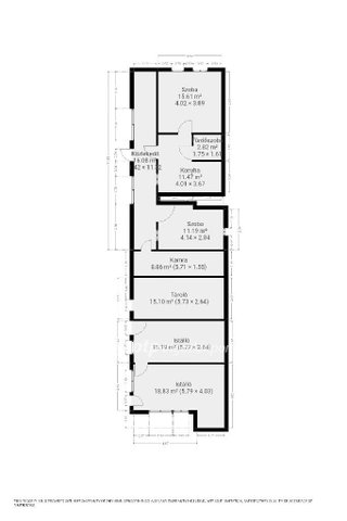 Eladó családi ház, Novajon 45 M Ft, 2 szobás