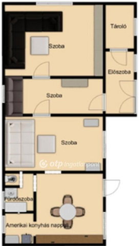 Eladó családi ház, Kabán 24.5 M Ft, 3 szobás