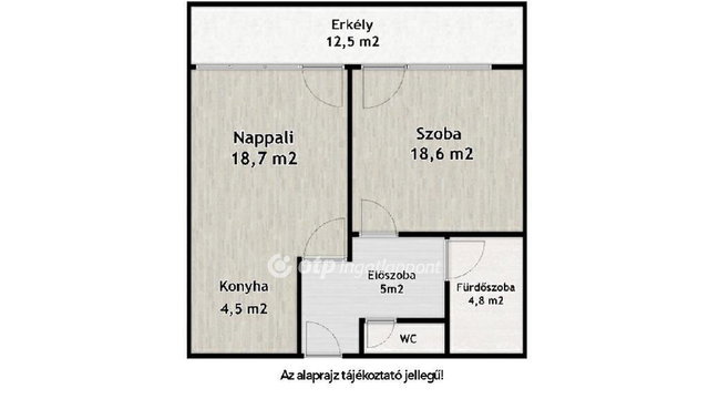 Eladó téglalakás, Hajdúszoboszlón 69 M Ft, 2 szobás