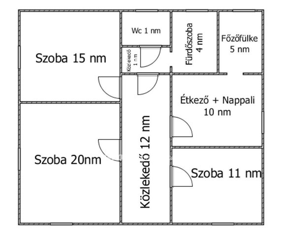 Eladó családi ház, Orosházán 13 M Ft, 2+1 szobás