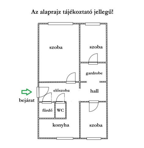 Eladó panellakás, Tatabányán 47.9 M Ft, 3 szobás