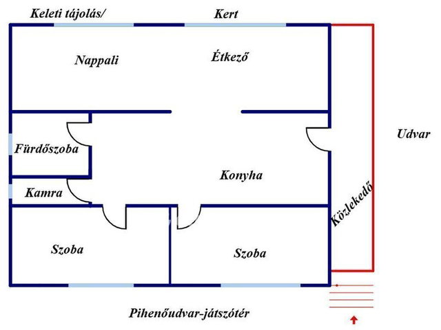 Eladó családi ház, Nyíregyházán 63 M Ft, 3 szobás