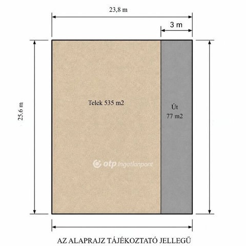 Eladó telek, Ásványrárón 11.9 M Ft / költözzbe.hu