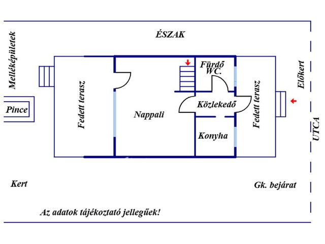 Eladó családi ház, Kaposváron 18.6 M Ft, 1+2 szobás