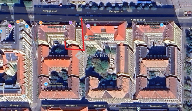 Eladó téglalakás, Budapesten, VIII. kerületben 98 M Ft, 2 szobás