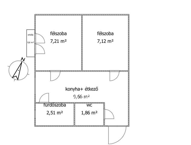 Eladó téglalakás, Komlón 29.9 M Ft / költözzbe.hu
