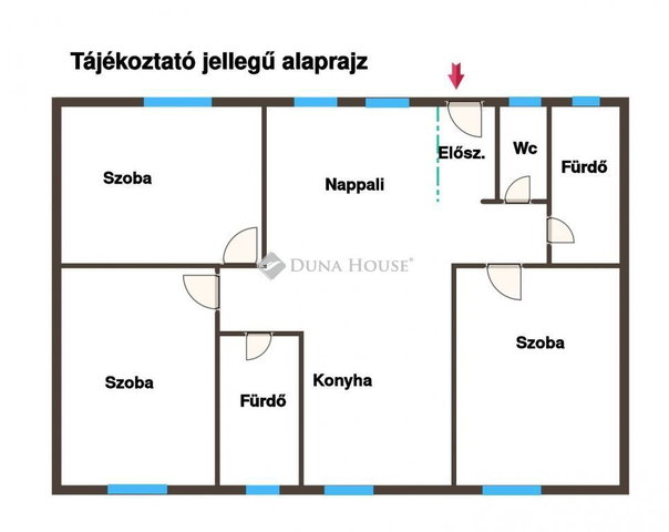 Eladó családi ház, Kalocsán 69.99 M Ft, 4 szobás