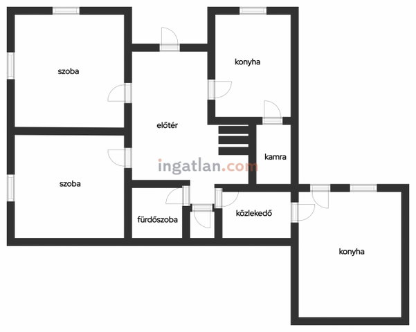 Eladó családi ház, Öskün 62 M Ft, 3 szobás