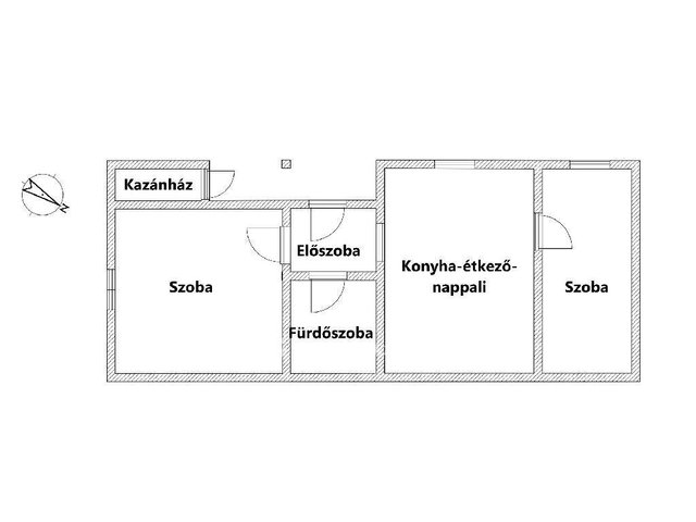Eladó családi ház, Mezőkövesden 38 M Ft, 2 szobás
