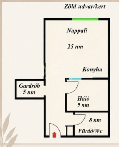 Eladó téglalakás, Budapesten, IX. kerületben 74.9 M Ft