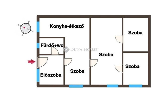 Eladó családi ház, Kecskeméten 59.9 M Ft, 4 szobás