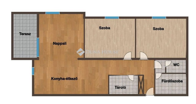 Eladó téglalakás, Herenden 83 M Ft, 3 szobás