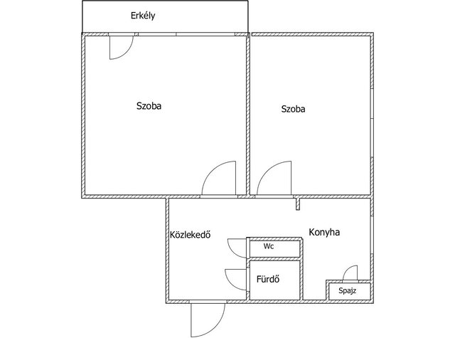 Eladó panellakás, Zalaegerszegen 34.99 M Ft, 2 szobás