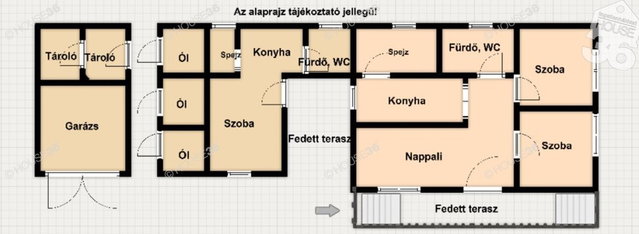 Eladó családi ház, Kecskeméten 48 M Ft, 4 szobás