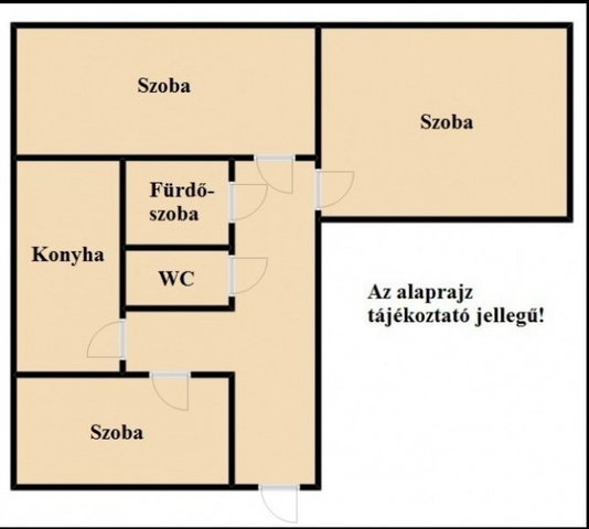 Eladó téglalakás, Hódmezővásárhelyen 40 M Ft, 3 szobás