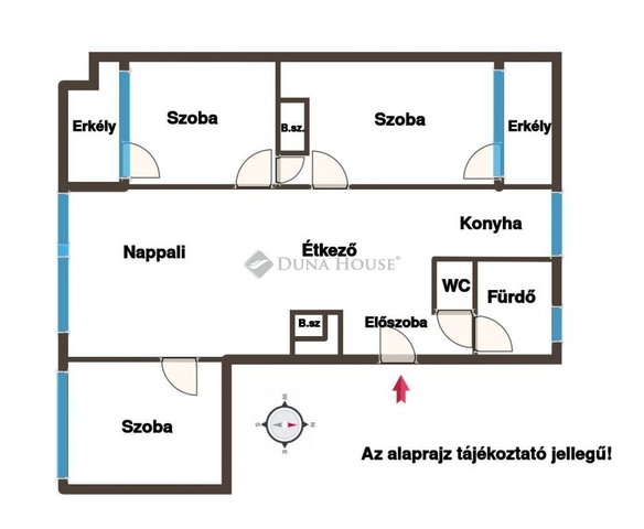 Eladó téglalakás, Zalaegerszegen 52 M Ft, 3+1 szobás