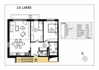 Eladó téglalakás, Komáromban, Laktanya közben 75.9 M Ft