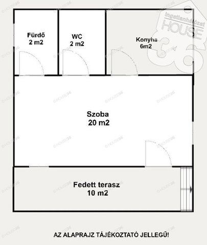 Eladó családi ház, Kecskeméten 31 M Ft, 1 szobás