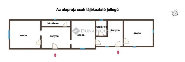Eladó családi ház, Tácon 40 M Ft, 5 szobás