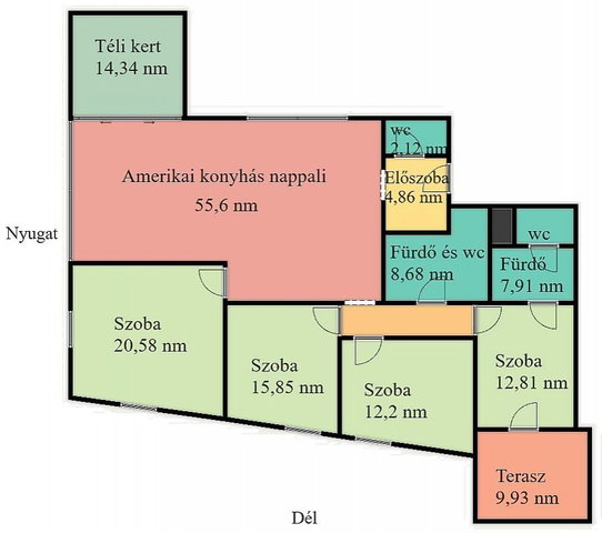 Eladó téglalakás, Budapesten, IV. kerületben 226.6 M Ft