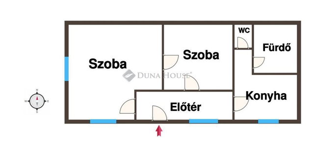 Eladó családi ház, Kiskunfélegyházán 26.5 M Ft, 2 szobás