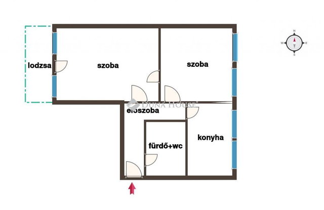 Eladó téglalakás, Gyöngyösön, Platán utcában 35 M Ft