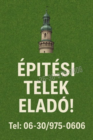 Eladó telek, Sopronban 27.4 M Ft / költözzbe.hu