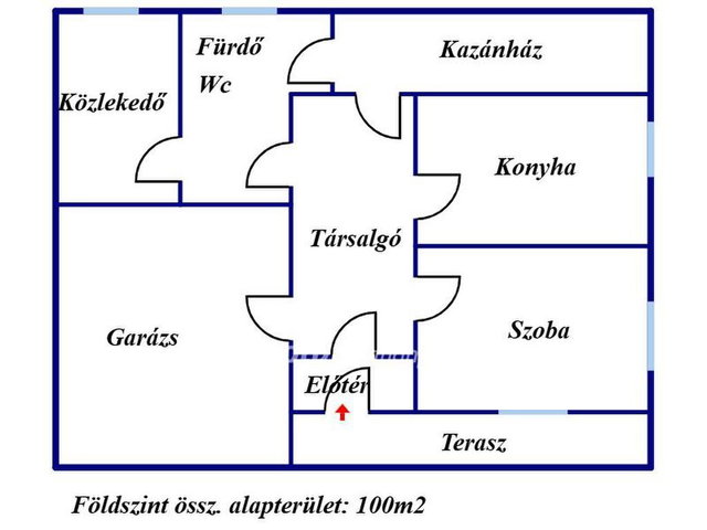 Eladó családi ház, Sárospatakon 59.9 M Ft, 3+1 szobás