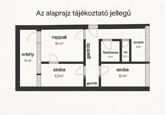 Eladó téglalakás, Budapesten, XVI. kerületben 74.9 M Ft