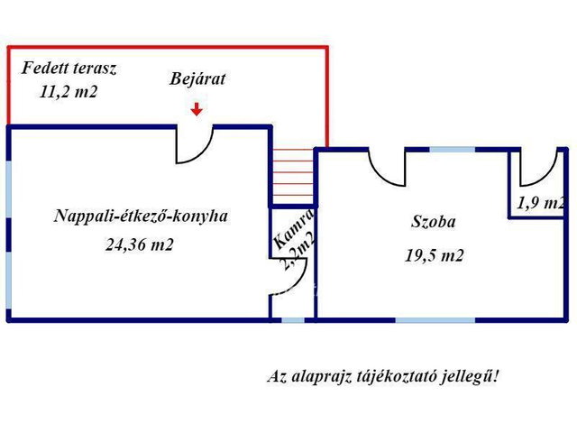 Eladó mezogazdasagi ingatlan, Baján 7.9 M Ft, 2 szobás